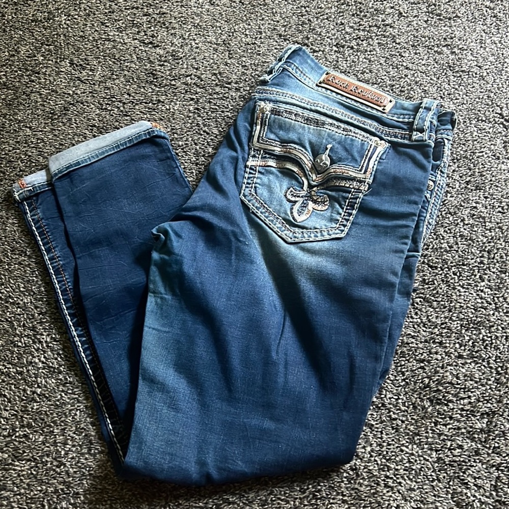 Rock Revival Yui Skinny Jeans Size 34